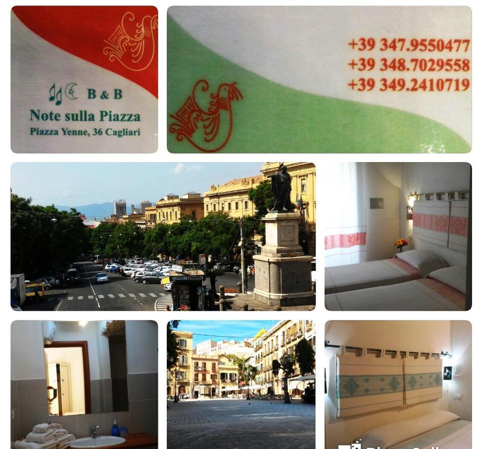Bed and Breakfast Note Sulla Piazza Кальяри Экстерьер фото